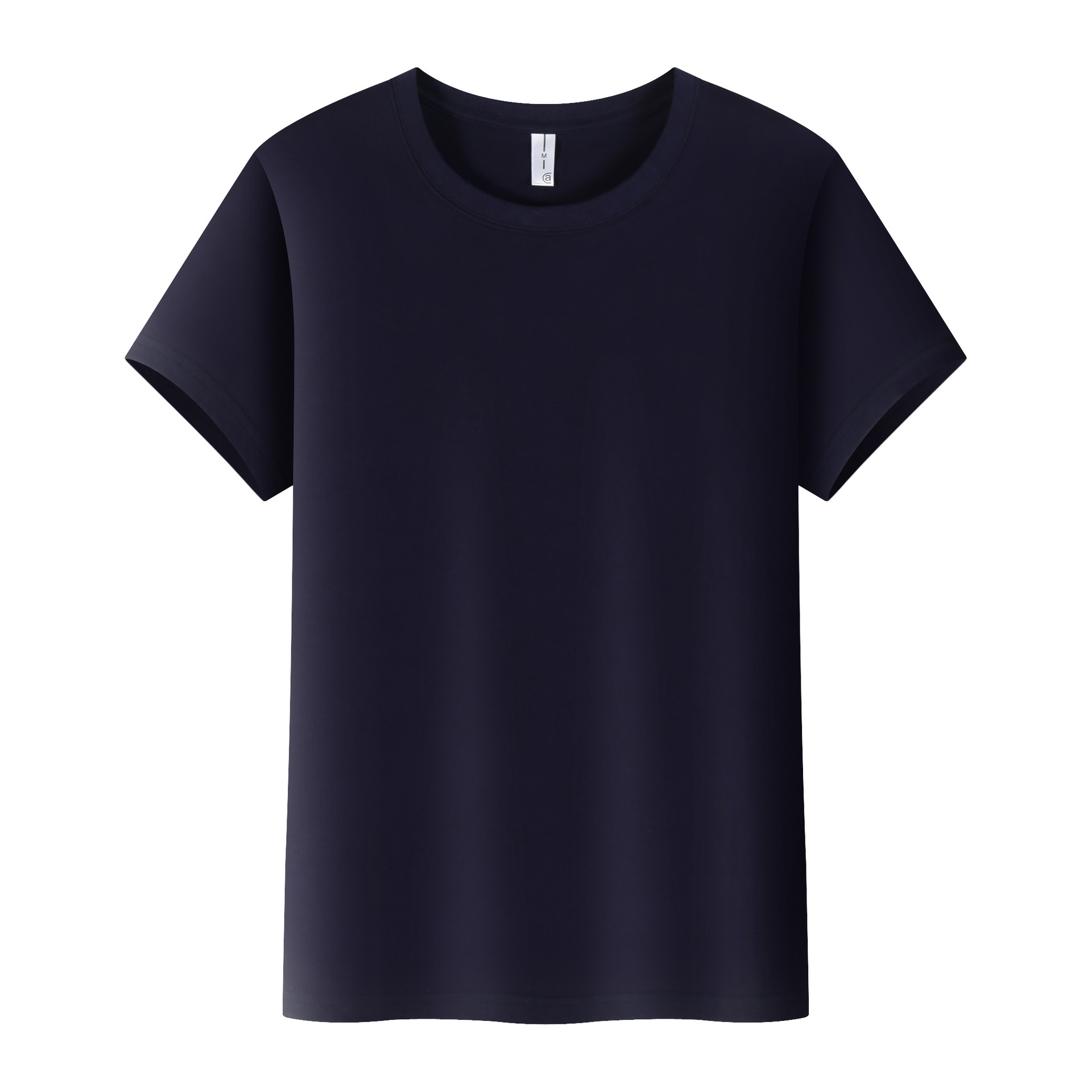 Camisetas de algodón puro, camisetas de algodón peinado de manga corta, camisetas publicitarias al por mayor, camisetas culturales, uniformes de clase con logotipo personalizado, ropa de trabajo, bordados. image 12