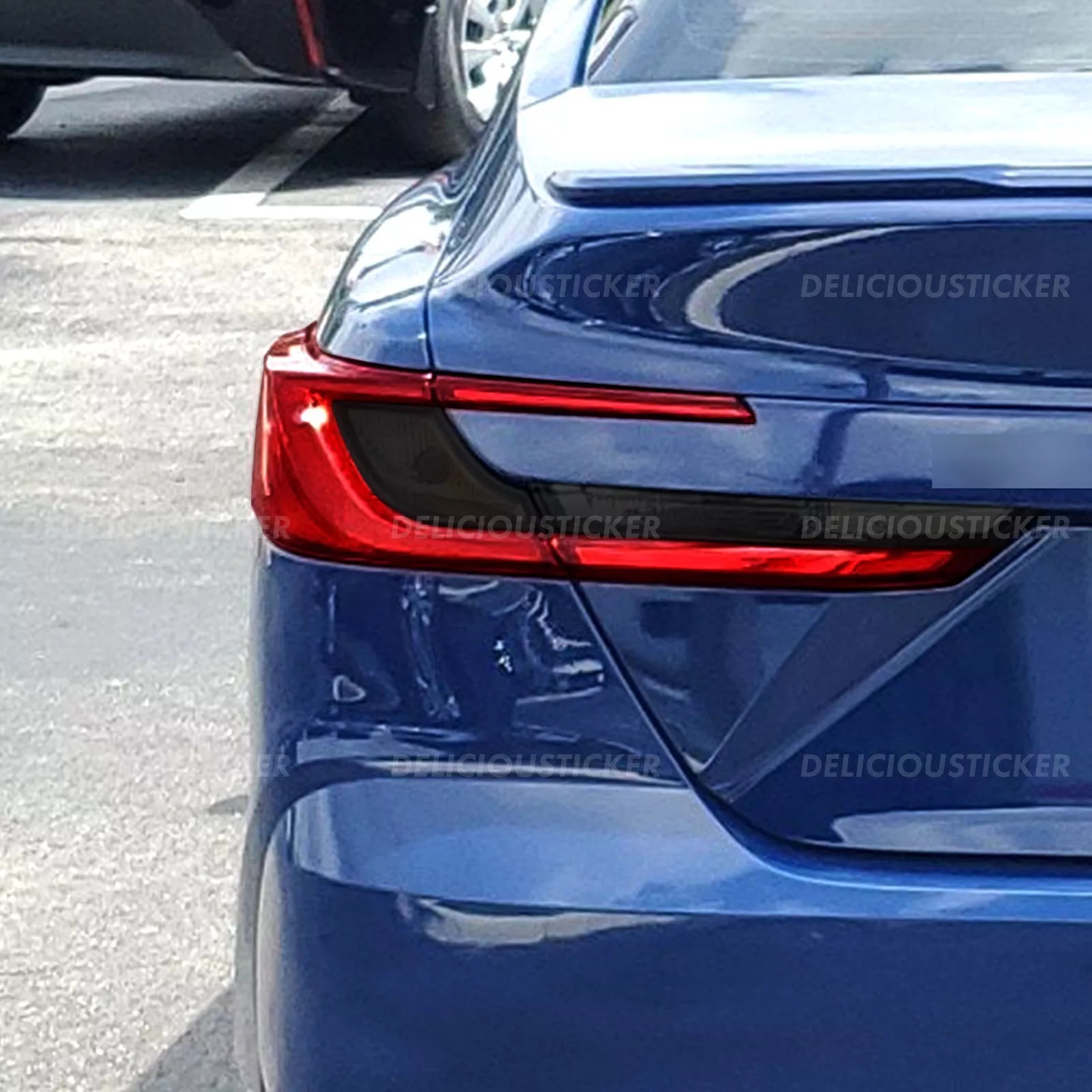 Aplicable a 2025 Camry Smoke Tail Lamp Cover Color Decal película de lámpara de vinilo