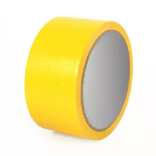 PVC amarillo cinta de advertencia suelo película protectora amarillo negro línea de cebra cinturón de advertencia cinturón de aislamiento contra incendios image 13