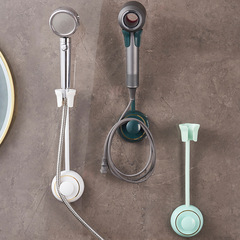 Self-designed lightweight luxury wind hair dryer shower rotating bracket Bathroom hair dryer two-in-one storage rack cross-border