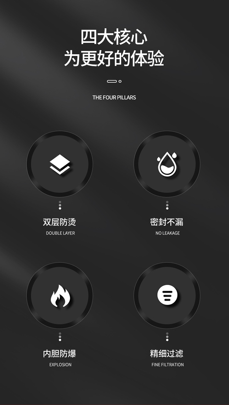 双层玻璃杯 耐高温玻璃杯  高硼硅玻璃杯 双层茶杯