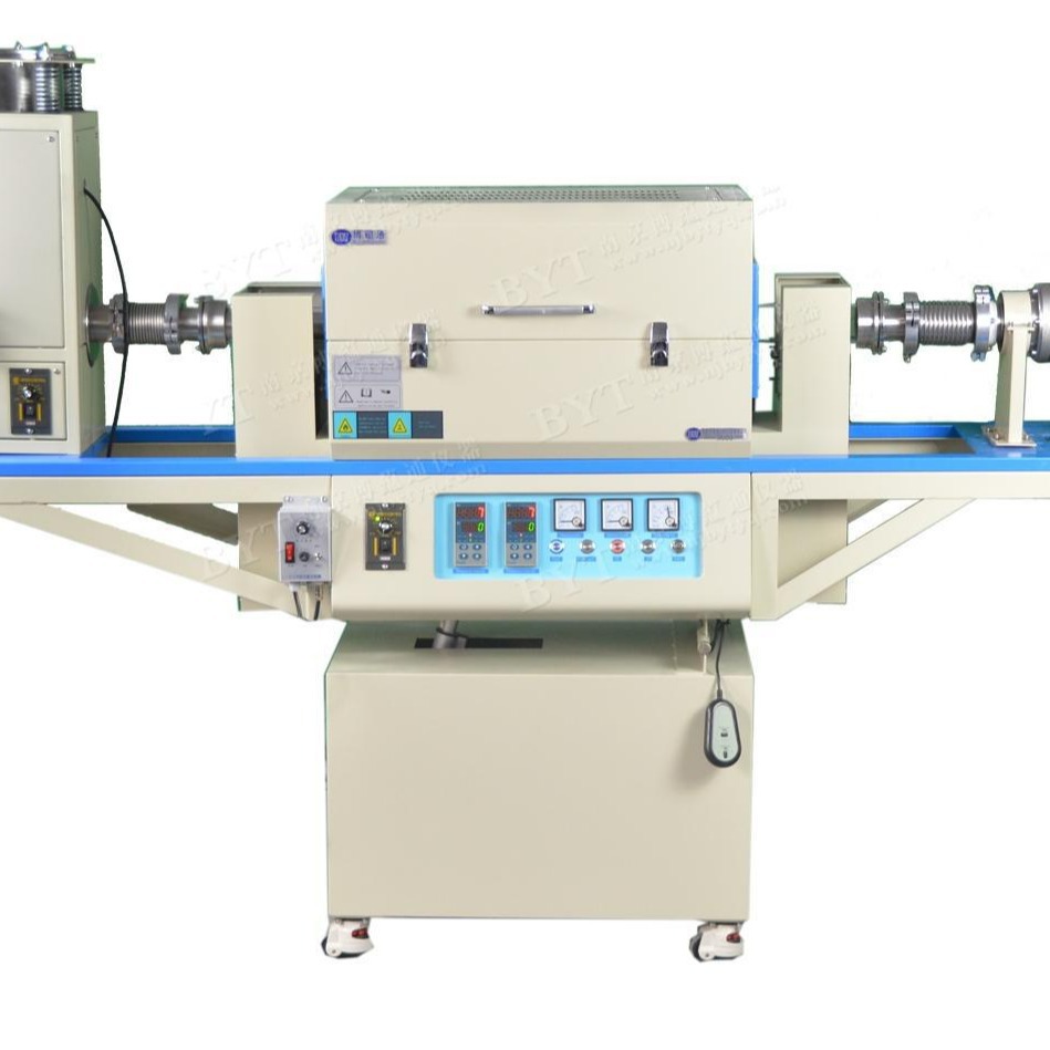 真空连续加料回转管式炉高温炉电加热恒温节能调温节能高温实验