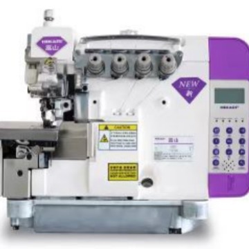 Máquina de Coser Overlock Industrial Toyama HX-8V, Totalmente Automática, Computarizada, de Cinco Hilos, para Coser Bordes