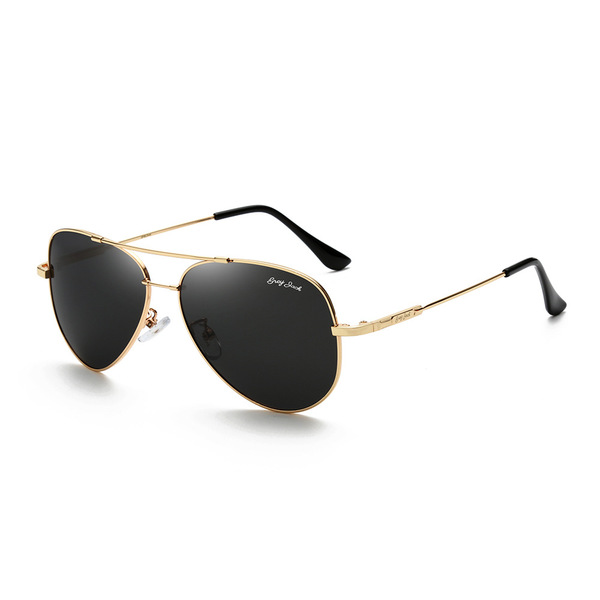 New ultra-light metal frame unisex sunglasses memory frame polarized…