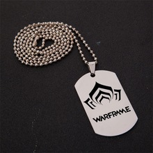 Warframe星际战甲Steam游戏胸针钥匙扣游戏爱好者金属钥匙扣项链