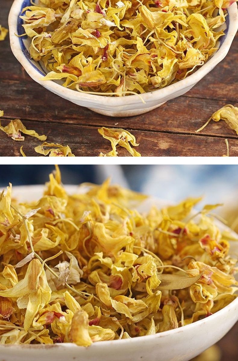 Huo Shan Tie Pi Shi Hu Dried Dendrobium Flowers Herbal Tea 20g Gift Box specifications
