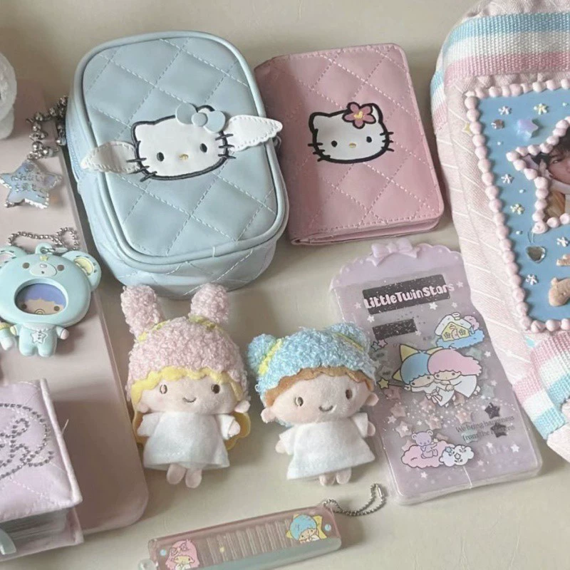 Hello Kitty, японский милый органайзер-сумка для карт, камера, сумка для аксессуаров