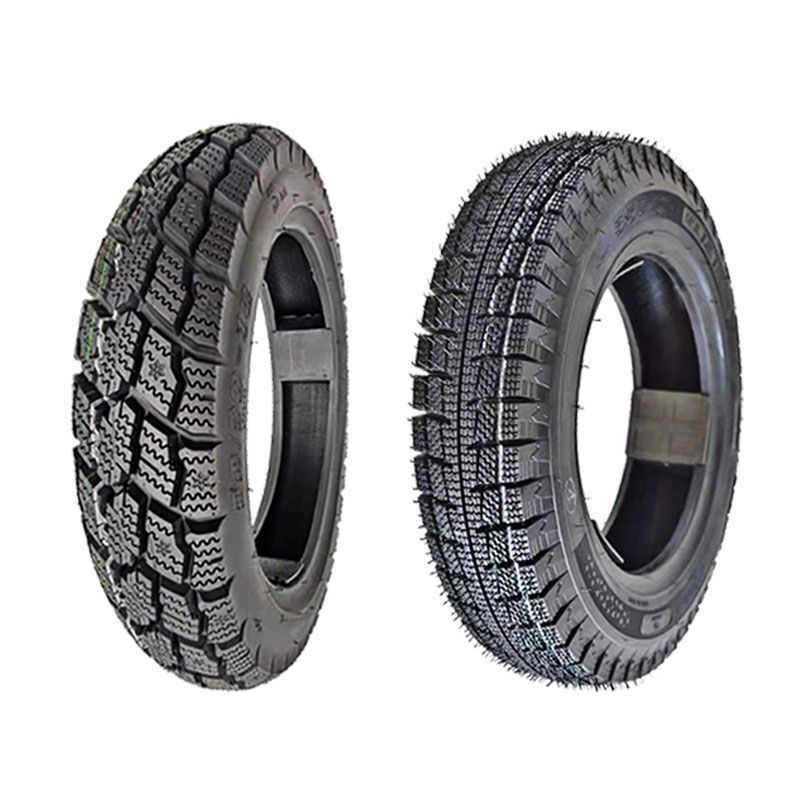 Electric Tricycle, Quadricycle, Scooter Snow Tires, Electric Vehicle Snow Vacuum Inner and Outer Tires 10inch 12inch Anti-Slip