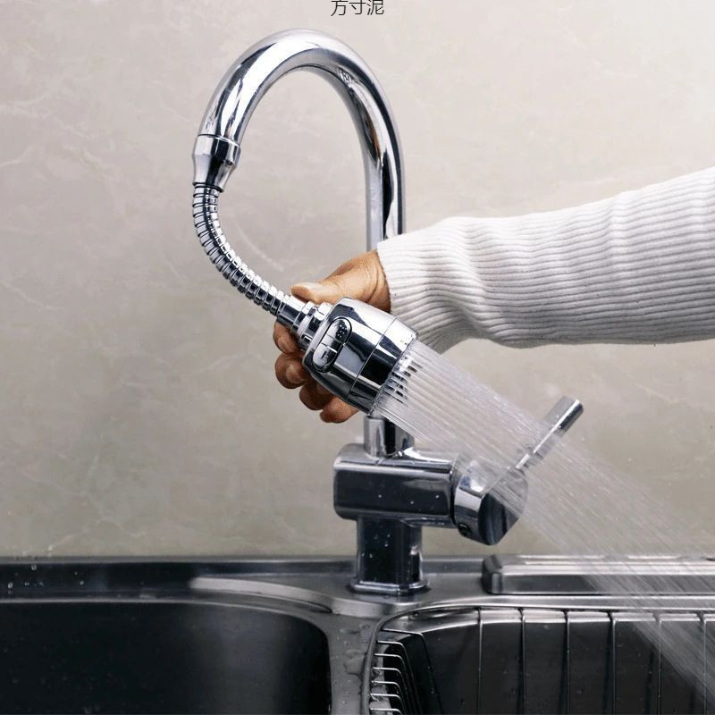 Household faucet extender splash-proof head, rotatable and extended shower head, kitchen splash-proof water extension pipe, wholesale for foreign trade Application Scenario