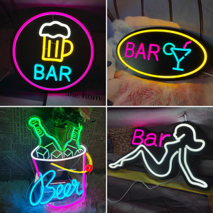 �羳��ƷBARơ���uβ�ư�Ů���޺��led neon light �V�����USB
