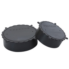 pvc穿梁套管定位器 鋁膜固定器防水管套穿梁套管固定器鋁模管蓋子