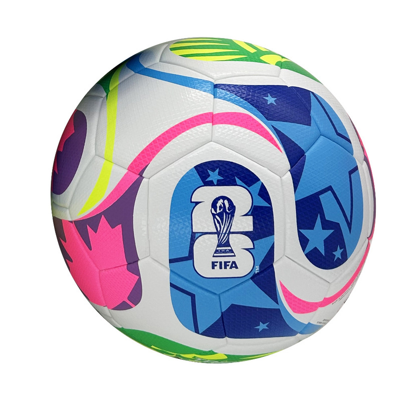 工場卸売り英超欧冠五芒星ワールドカップサッカー青少年訓練耐摩耗PU貼り皮熱接着|undefined