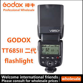 godox神牛V850II二代高速同步热靴机顶闪光灯单反锂电池内置接收