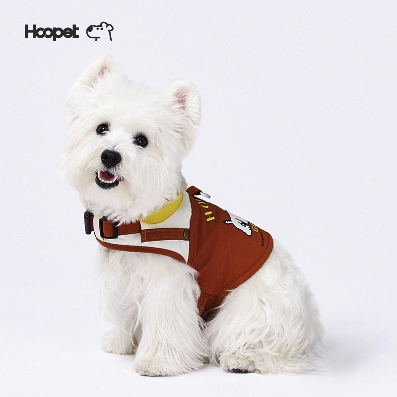 Cuerda de tracción para perros HOOPET, correa para el pecho para mascotas para gatos, cuello anti-estrangulado, West Highland, chaleco para perros pequeños, cuerda para pasear perros