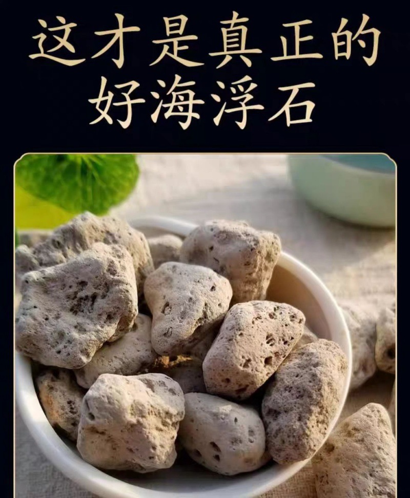 Hai Fu Shi (Pumice / Costazia aculeata) — Dried Mineral Herb for TCM Decoction key features