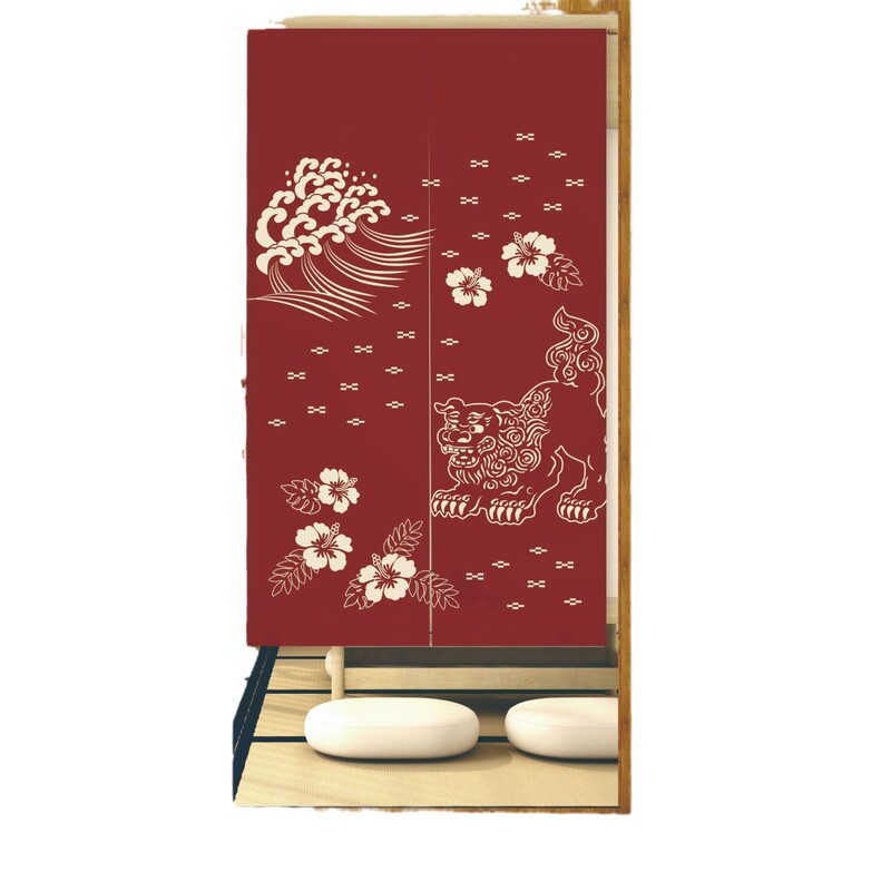 New Super Multi-Japanese Curtain Half Curtain Ukiyo-e Kanagawa Wave Telescopic Rod Punch-Free Bedroom Kitchen Coat and Hat New Super Multi-Japanese Curtain Half Curtain Ukiyo-e Kanagawa Wave Telescopic Rod Punch-Free Bedroom Kitchen Coat and Hat