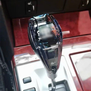Luminous Crystal Gear Shift Knob for Camry, Corolla, Rav4, Highlander, Levin, Crown, Colorful Ambient Light, Non-Destructive Installation