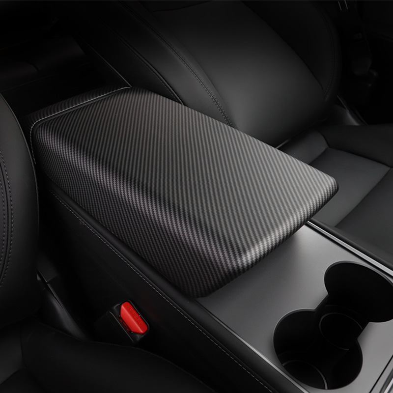Suitable for the New Version of Model 3/Y Tesla Armrest Box Cover, Air Conditioning Vent Protective Cover, Lower Guard Plate Wholesale