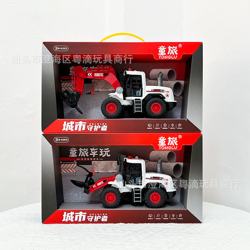 Juegos de videojuegos de la ciudad de puntos juguetes contarán historias ingeniería coche excavadora juguetes de niño agencia de regalos de renovación