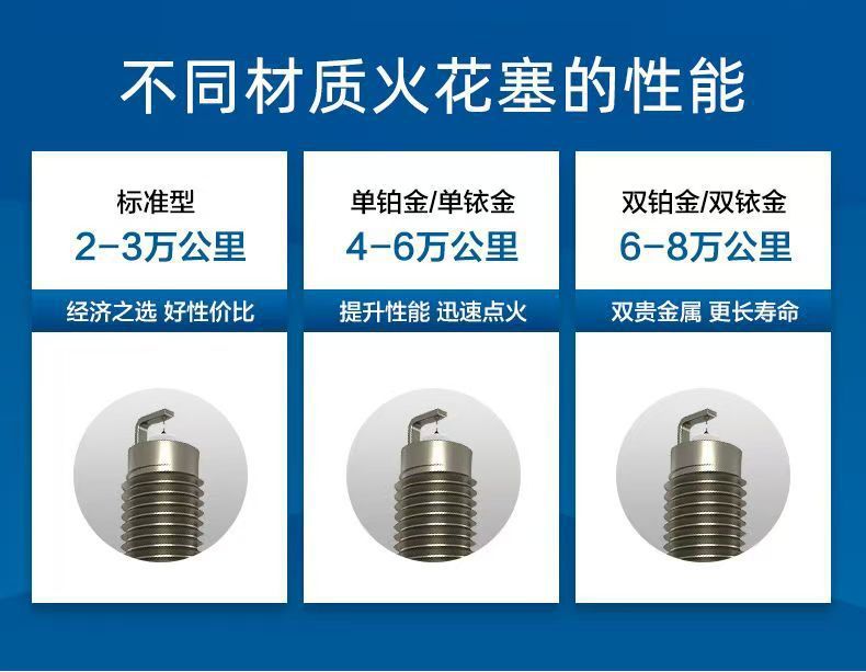 Suitable for Bosch Dual Platinum Spark Plugs Bmw 320 525 523 X3 X5 X6 3 Series 5 Series 7 Series 730Li