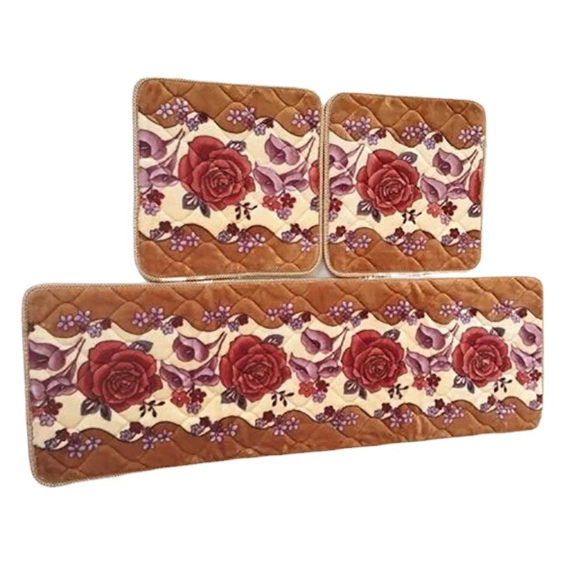 Весенние и осенние кресла подушки сиденья четыре сезона универсальные толстые нескользящие плюшевые подушки сиденья из красного дерева цельного дерева диванные подушки теплая подушки оптом