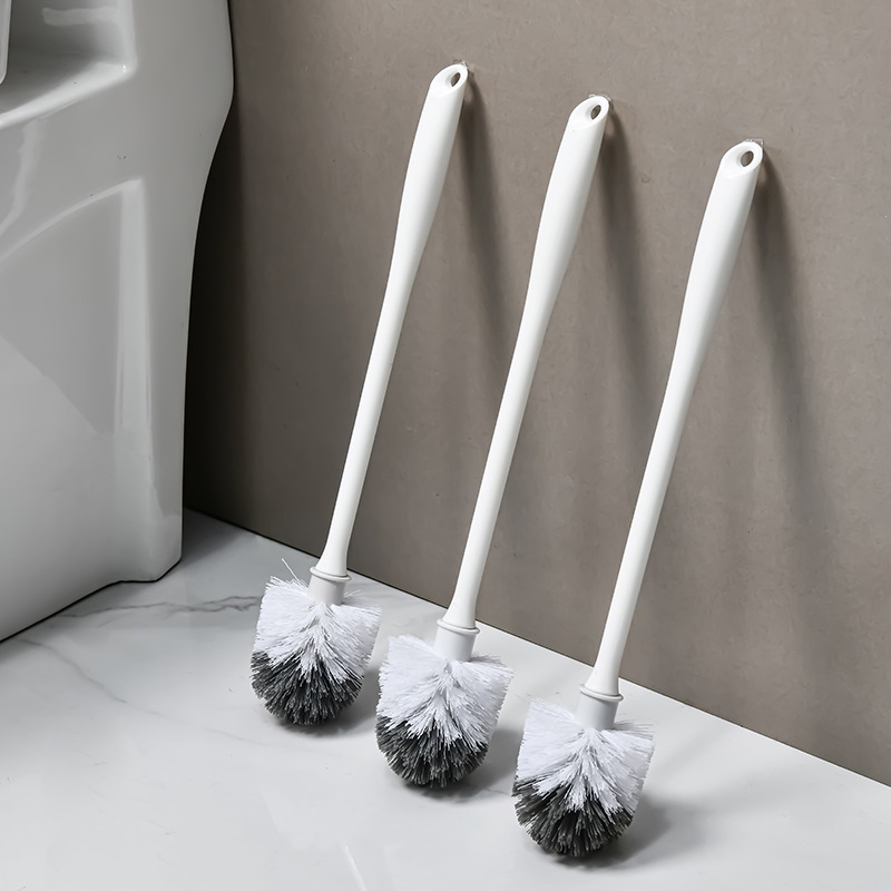 厂家直供新款塑料马桶刷 家用厕所卫生间清洁刷子 坐便器长柄刷