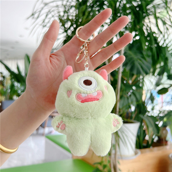 Cartoon plush monster