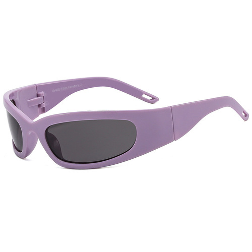  Moon Style Fashion Sunglasses for Women, Futuristic Tech-Style Sunglasses, Punk Style Sports Outdoor Cycling Glasses, Trendy