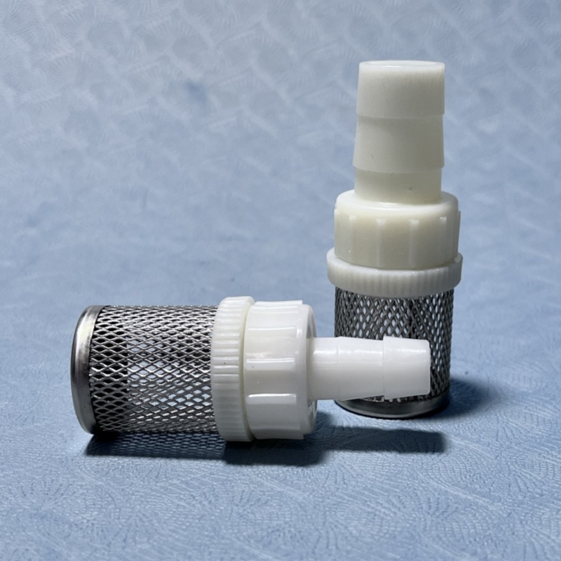 塑料软管接口不锈钢网罩头过滤网宝塔头过滤器水泵隔离罩筛网