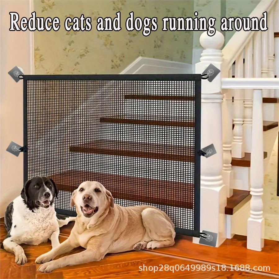 Amazon Cross-Border Pet Protection Door to Block Cats and Dogs Barrier Isolation Fence Net Indoor and Outdoor Safety Punch-Free Net