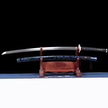 龙泉市刀剑1045中碳钢日式指挥刀影视防身冷兵器Katana收藏未开刃