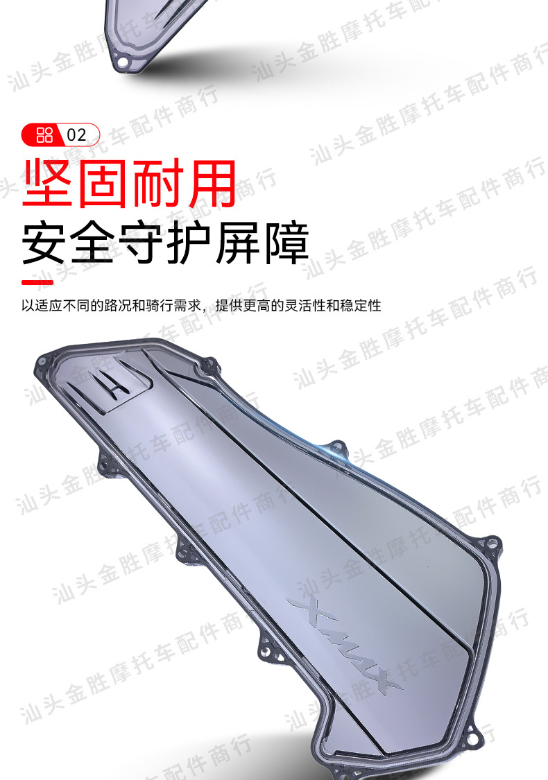 Suitable for Yamaha Xmax300 Modified Air Filter Cover Protective Cover Transparent Air Filter Filter General Decorative Cover Accessories