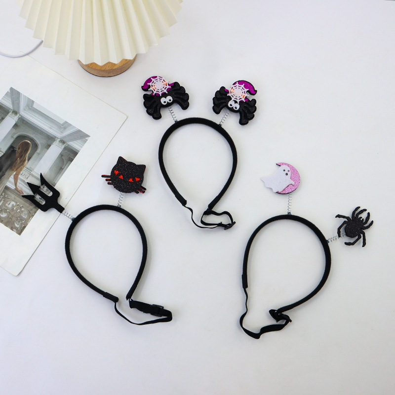 Halloween mascotas fieltro banda de cabello accesorios banda de cabello accesorios banda de cabello adorable cos banda de cabello artículos de fiesta Halloween