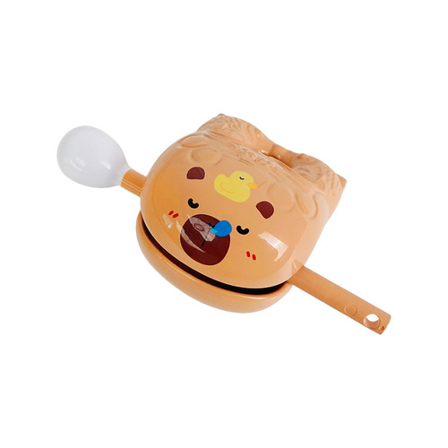 Creative emotional stability, Buddhist kapibala wooden fish ornaments, decompression toys, couple cartoon small gifts wholesale