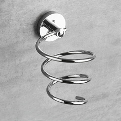 全銅電吹風機架子浴室衛生間干發器架壁掛式衛浴吹頭髮收納置物架