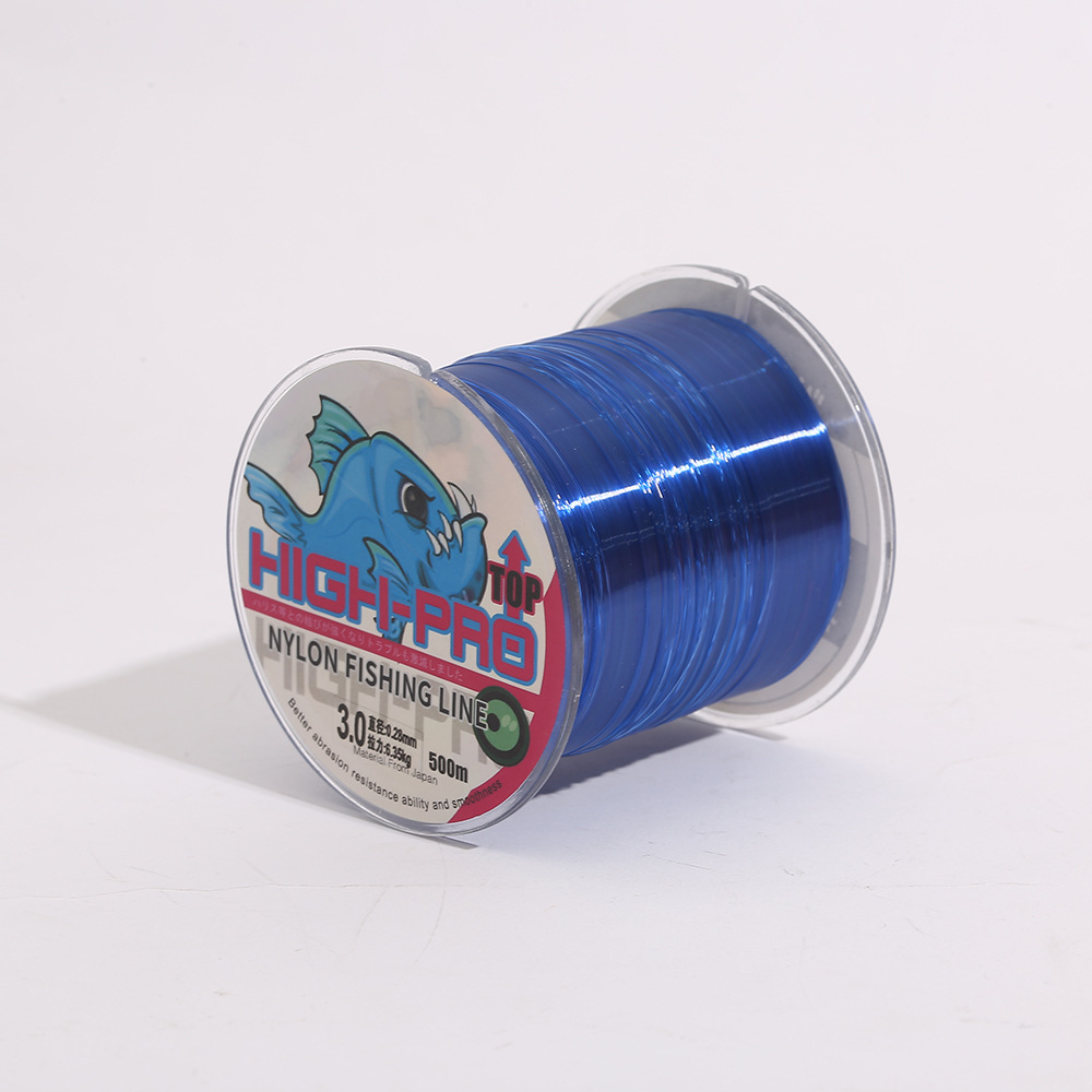 Noi línea de nylon personalizada línea principal línea de sub-línea de mano línea de pesca arroyo línea de pesca 500 metros 300 metros