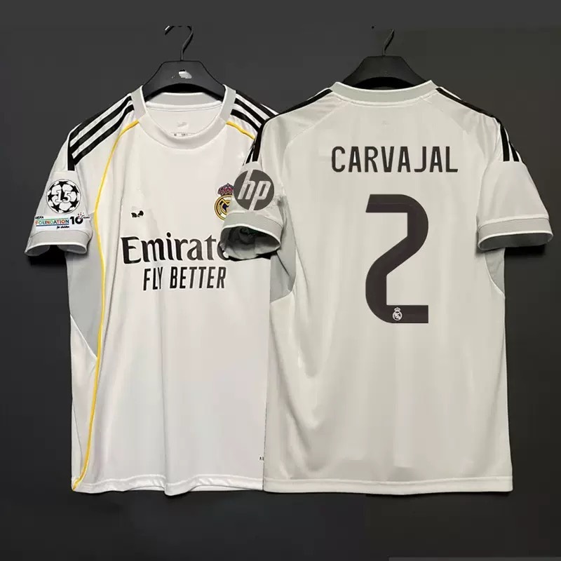 25/26 レアル マドリード ホーム ホワイト プレーヤー バージョン モドリッチ 特別記念 No.10 サッカー スポーツ 半袖ジャージ|undefined