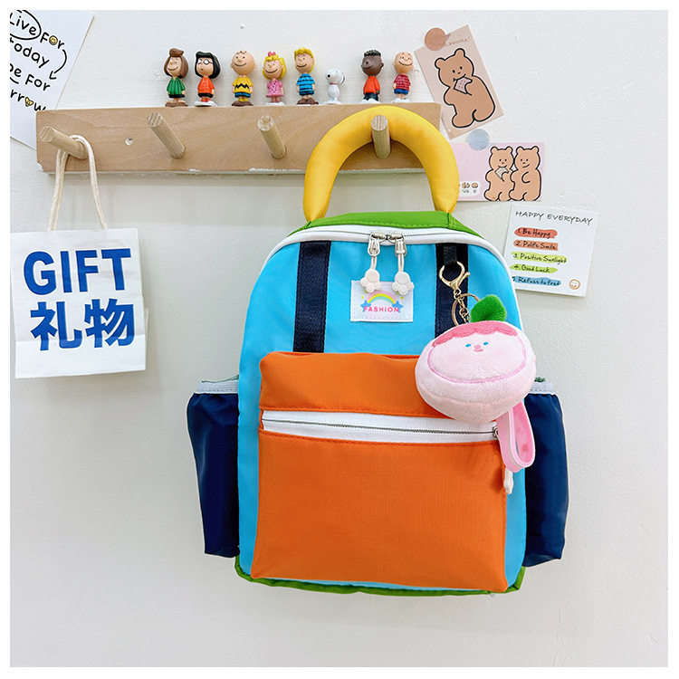 New Kindergarten Backpack Children's Primary School Grade One Boys And Girls Ultra-Light Backpack Spine Protection Travel Backpack display picture 36