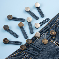 Extended waistband, adjustable button, extended, seamless, removable, wholesale denim pants