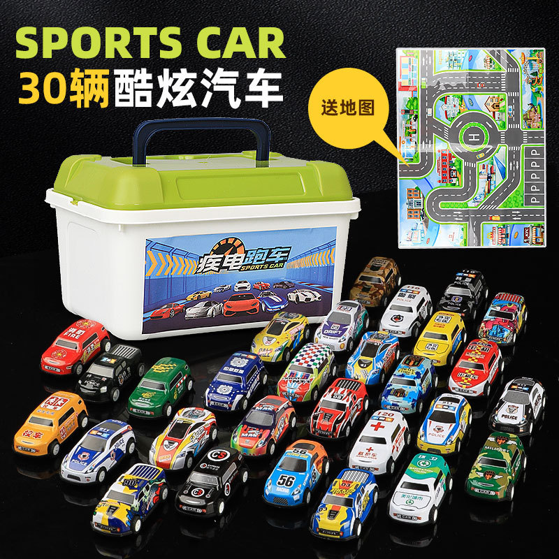 6.8cm 30 + 지도 + 중국어 스티커 보관함 (랜덤 스타일)