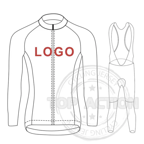 Factory wholesale production cycling clothes bicycle men and women adult long-sleeved short-sleeved shirt suspender pants suit road bike