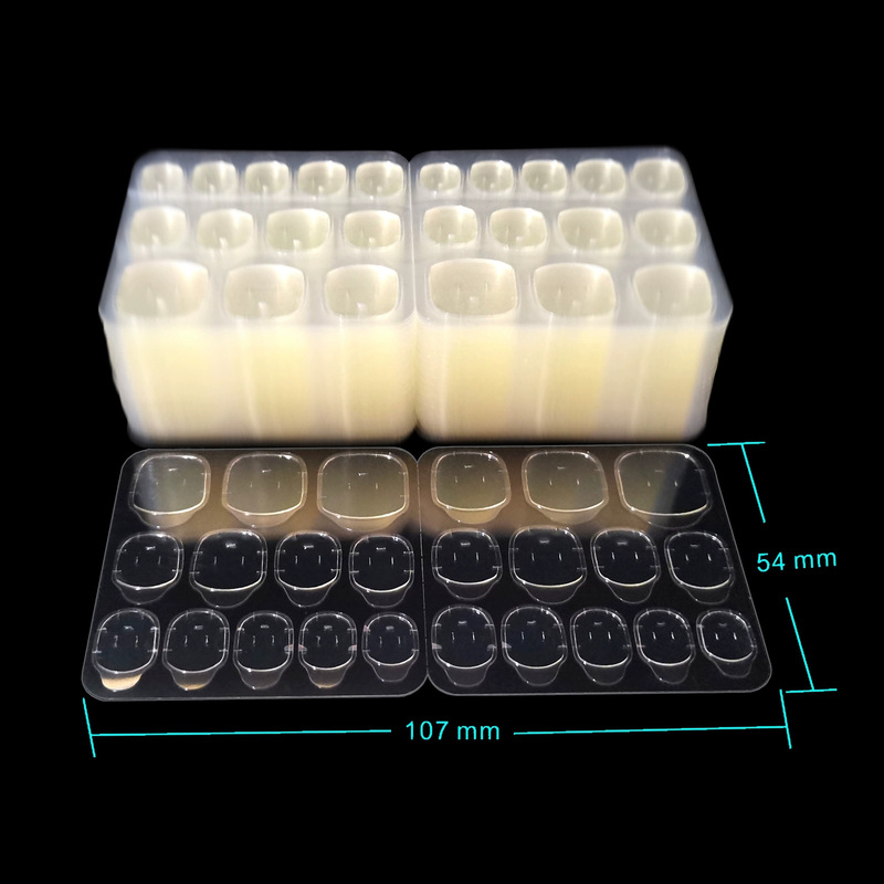 542L high viscosity yellow paste jelly 0.3mm folded square