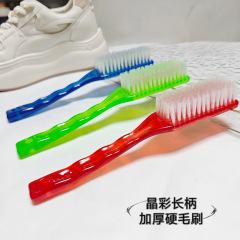 塑料长刷子鞋子清洁刷 彩色可挂式硬毛洗鞋刷洗衣刷洗衣服刷鞋