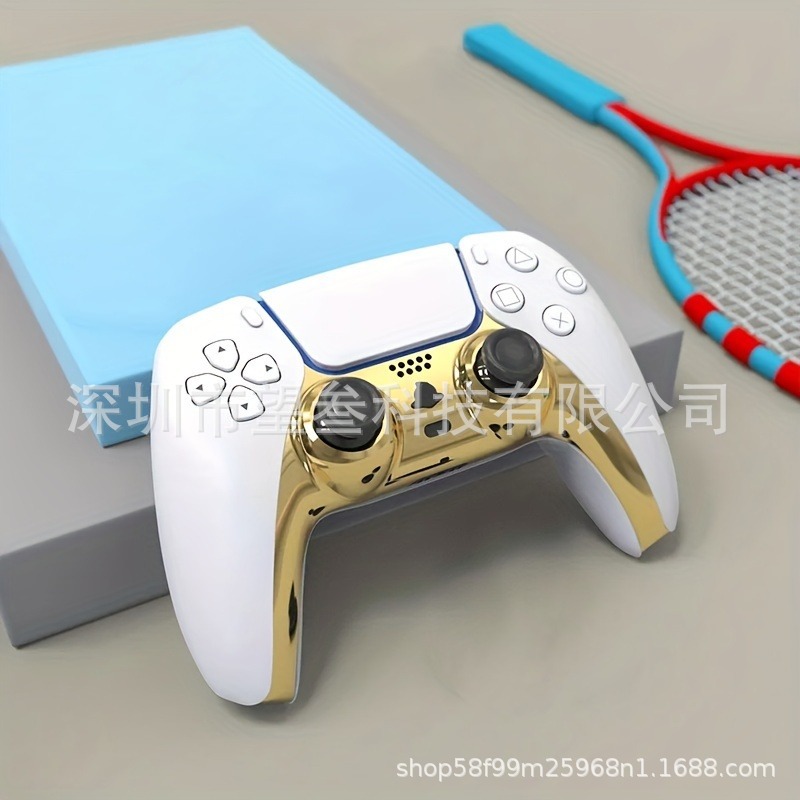Cross-Border P-5 Game Controller Replacement Decorative Piece Oil Spray Water Transfer Printing Electroplating P5 Accessories Game Console
