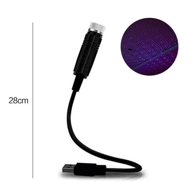 LED-модифицированная звёздная небо для авто, светильники для спальни, декор ногтей, ночник с проектором, лампа, звёздная проекция