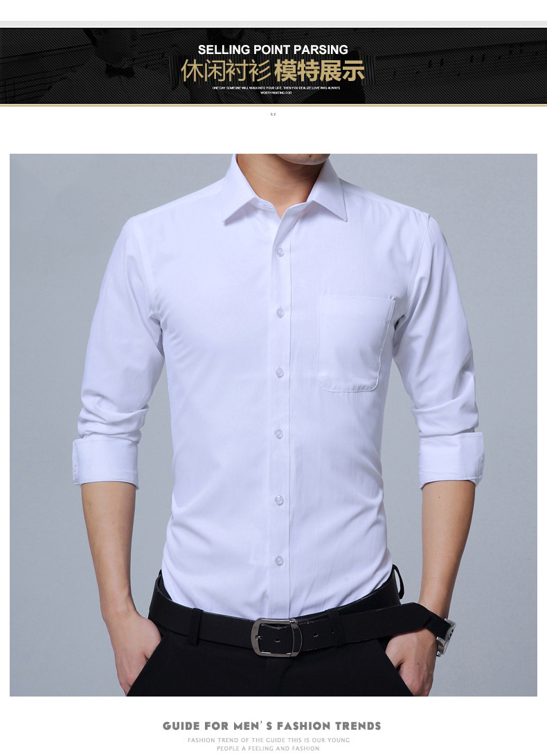 Chemise homme en coton - Ref 3443264 Image 19