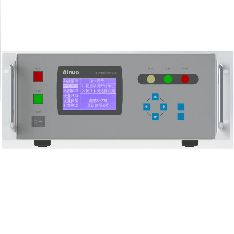 Комплексный прибор Qingdao Ainuo для измерения сопротивления напряжению безопасности AN9640W, комплексный прибор для измерения электрического ПЛК, измеритель утечки