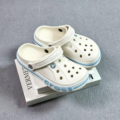 Нескользящие тапочки в стиле Crocs подходит для мужчин и женщин, пляжная универсальная повседневная обувь, для влюбленных