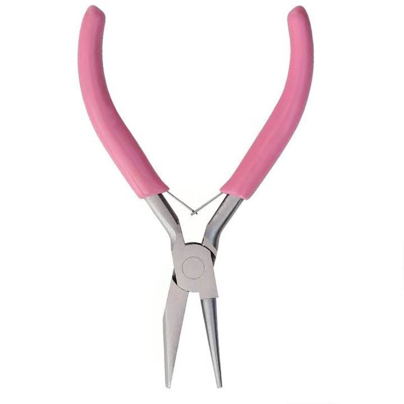 Aguja de rollo alicates aguja curva pequeña DIY5 pulgadas mini alicates de bobinado alicates joyería que hace herramientas