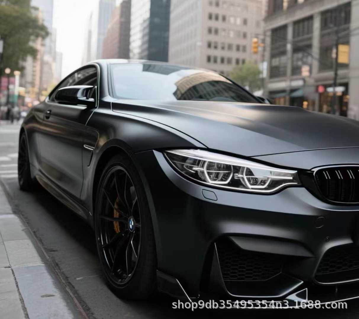 Factory Direct Sales Tpu Satin Ceramic Black Color Car Wrap Protective Film for Full Car Color Change and Car Paint Protection Film